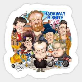 Auf wiedersehen pet tv show Sticker